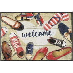 mazgāt+žāvēt 088134 Kurpes Welcome Doormat, akrils, daudzkrāsains, 50 x 75 x 0,7 cm