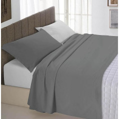 Italian Bed Linen Gultas veļa Itāļu gulta Grey Double 250 x 300 cm