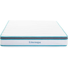 Linenspa Hibrīda atmiņas putu matracis, H3-H4, augstums 20 cm, 140 x 200