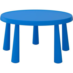 Ikea Mammut 903.651.80 Children's Table Indoor / Outdoor Blue Size 33 1/2