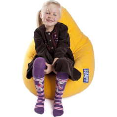 Sitting Point tikai by MAGMA Easy L Bean Bag Aptuveni 120 litru tilpums Dzeltens (līdz aptuveni 7 gadiem)