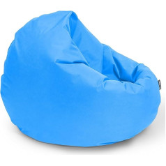 Bubibag 2-in-1 Beanbag krēsls ar pildījumu, izmērs L - XXL - var izmantot kā sēdekļa vai grīdas spilvenu - Krēsls / Krēsls / Beanbag krēsls