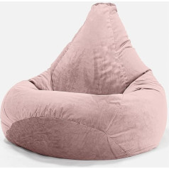 Lounge Pug , Spēļu Bean Bag krēsls Velvet Pink