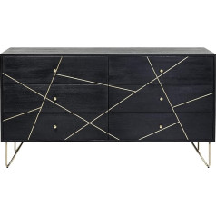 Kare Dizaineru bufete Gold Vein 6 atvilktnes 82 x 145 x 45 cm