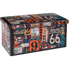 Bonlife Salokāma rotaļlietu kaste Gultas gals Soliņš Cube Large