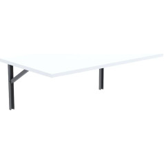 Akke Folding Wall Table for Kitchen Room Living Room Children's Room 80 cm x 60 cm Folding Wall Table Kitchen Table Children's Table Folding Desk Kitchen White