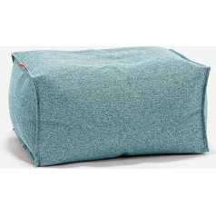 Lounge Pug , Pufs kāju paliktnis Interalli Wool Aqua