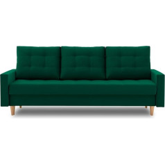 Generic Lenos sofa 215 x 92 cm su miego funkcija ir paklode - klasikinis dizainas - akį traukiantis 