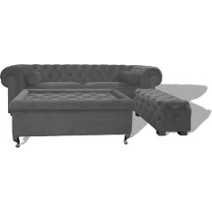 Jvmoebel Chesterfield Sliii No. 21 Sofa Cushion Designer Couchen Sofa Set