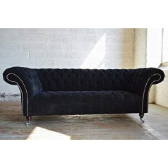 Jvmoebel Chesterfield 3 sėdimų vietų tekstilės dizaino sofa sofa sofa sofa sofa sofa prabangus audinys