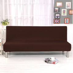 ‎Ele Eleoption ele ELEOPTION Dīvāna pārvalks Stretch Sofa Throws 3 sēdvietu dīvāna pārvalks Bez roku balsta Salokāms dīvāna gultas pārvalks