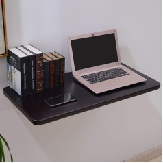 Ynayg Sienas saliekamais galds Space Saving Wall Folding Table Desk, daudzfunkcionāls darbagalds, peldošs portatīvo datoru galds, virtuves pusdienu galds mājas birojam, vairāki izmēri