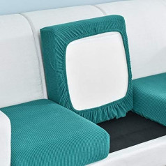 WINS Dīvāna sēdekļa spilvena pārvalks Stretch Seat Cushion Protector Aizsargu pārvalks dīvāna sēdekļa spilvenam Dīvāns Slipcover Dīvāna pārvalks Dīvāns Cover Large Blue Stone Blue