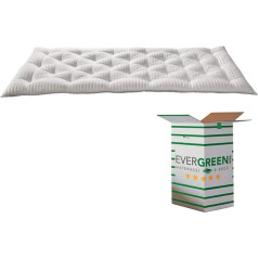 Evergreenweb Materassi & Beds Evergreenweb Futon matrača pārvalks, mīksts, augstums 8 cm, matrača aizsargs, pārvalks ortopēdisks ar zosu spalvu efektu