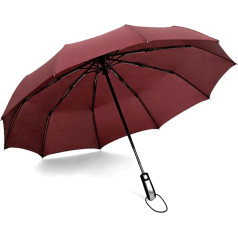 BQ13J Складной автоматический зонт красный