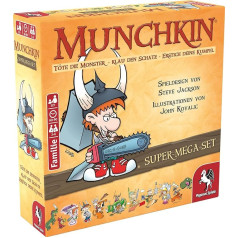 Pegasus Games 17035G Munchkin Fantasy Super Mega komplekts