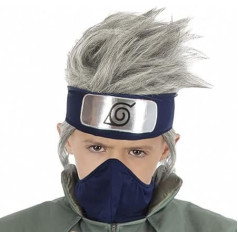 Kakashi Hatake Bērnu parūka Naruto Shippuden Cosplay Bērnu Fancy Dress Silver