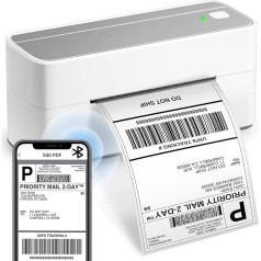 ASprink Bluetooth Printer, DHL Label Printer, 4 x 6 Label Printer, Shipping Labels Printer, Label Printer for Amazon, DHL, Etsy, Shopify, Royal Mail, FedEx