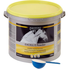 EQUISTRO® Excell E | Ergänzungsfuttermittel für Pferde | Unterstützung der Muskelfunktion | Hilft bei muskulärer Überanstrengung und Verspannung | 3 kg