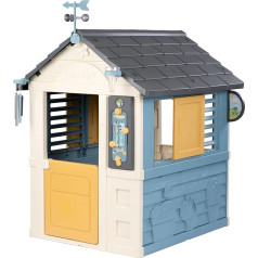 Smoby - 4 Seasons Playhouse (103 x 122 x 143 cm) - Creative Garden House for Children from 2 Years - Outdoor Children's House for Playing and Learning Around Weather and Seasons