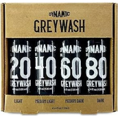 DYNAMIC tetovēšanas krāsu komplekts Colour Grey Wash 4 oz (120 ml) - 4 vienības