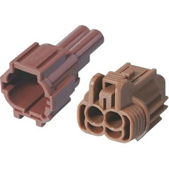 5 Sätze 2-poliger wasserdichter Auto-Elektro-Kfz-Stecker for Lampen- und Lampenfassung 6185-0866 6188-0553 DJ7029A-2.2-11/21