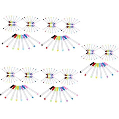 COHEALI 200 Stk Löschbarer Whiteboard-marker Tragbare Markierungsstifte Trocken Abwischbare Stifte Für Das Klassenzimmer Trocken Abwischbare Marker Tinte Haushalt Zeichenstift Plastik Kind