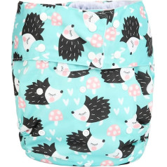 MAXSMLZT Teen Adult Fabric Nappy, nepraleidžiančios nuotėkio apatinės sauskelnės moterims, nelaikymo sauskelnės suaugusiesiems, pagamintos iš audinio vyrams, daugkartinio naudojimo medžiaginės sauskelnės suaugusiesiems, E