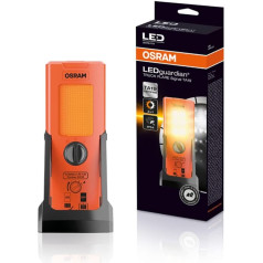 Osram LEDguardian kravas automašīnu signāllukturis TA19, regulējams LED brīdinājuma lukturis kravas automašīnām, autobusiem, transportlīdzekļiem virs 3,5 t, LEDSL103, 1 gaisma