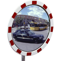 Standartinis eismo veidrodis pagamintas iš polikarbonato, veidrodžio skersmuo - 60 cm.