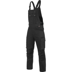 WÜRTH MODYF Nature Work Dungarees - Profesionālas darba bikses vīriešiem - Garās bikses ar kabatām ceļgalu aizsardzībai - pieejamas 24-110 izmēros, pelēkā krāsā un citās krāsās