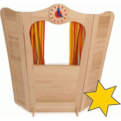 Kasperletheater Children's Play Theatre Puppet Theatre Kaspertheater 4001 Colour Striped