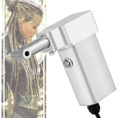 PoNPeD Tragbarer Handheld Dreadlock Maker, Handheld Elektrische Dreadlock Werkzeug Maschine Für Dreads Mit Häkelnadeln, DIY Dreadlocks Haarverlängerungen Leicht