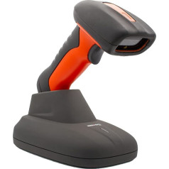 Saveo Scan Robuster, kabelloser Barcode-Scanner mit 2D-Laser