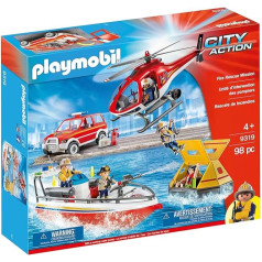 Playmobil City Action - Ugunsdzēsēju glābšanas misija