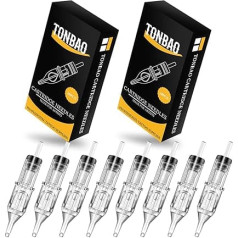 Cartridge RL - TONBAO Pack of 40 Cartridges 1203RL 1205RL 1207RL 1209RL Round Liner