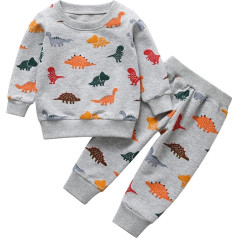 Tearfuty Baby Boy Clothing Long Sleeve Tops Trousers 2pcs Clothing Sets