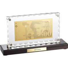 Svētā Leonharda zelta banknošu replika - zelta banknotes 500 Francijas franku (dāvanu banknote)