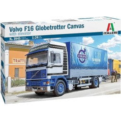 Italeri 3945S 3945 1:24 Volvo F16 tents ar pacēlāju, Modeļu būve, Komplekts, Stāvmodeļu būve, Amatniecība, Hobijs, Līmēšana, Plastmasas komplekts, Detalizēts, Vidējs