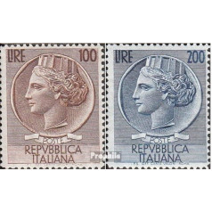 Prophila Collection Itālija 920A-921A Ūdenszīme Impeller Mint NH MNH 1954 Italia (Pastmarkas kolekcionāriem)