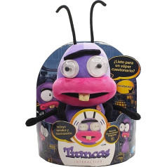 Wallatoys - Trancas The Ant Hill Interactive Plush Toy - Talk to the program's original voice, plays music and vibrates - No assembly required - Ages 3+ - 30 x 29 cm