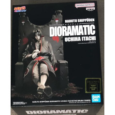 BANPRESTO Naruto Shippuden Itachi (The Brush Tones) Figūriņa Dioramatic 17 cm