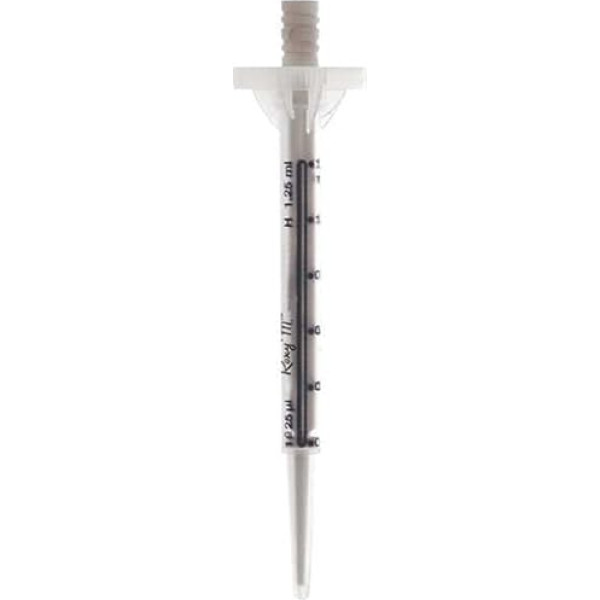 Scienceware Roxy M. Sterila pipetēšanas šļirce, 1,25 ml, 100 gab.