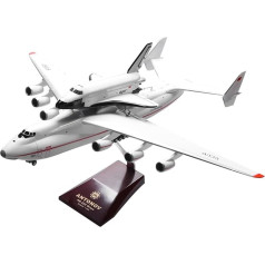 ARCADORA 1:200 mēroga An-225 Antonov Carry with Spaceshuttle Buran Resin Aircraft Die-Cast Model kolekcijai