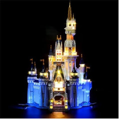 LIGHTAILING LED Light for Lego 71040 Disney Castle - Lighting Set Compatible with Lego Model (Lego Building Blocks Model Not Included)