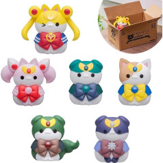 Megahouse - Pretty Guardian Sailor Moon - Sailor Mewn Vol 2 (komplekts), Mega Cat projekts