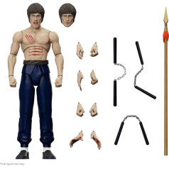 Bruce Lee Ultimates Bruce The Fighter figūriņa 18 cm