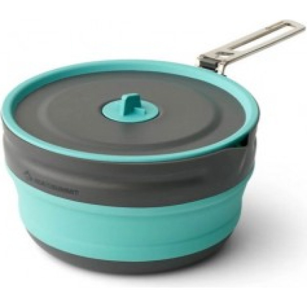 Salokāms katls FRONTIER UL Collapsible Pouring Pot 2,2L  Aqua Sea Blue