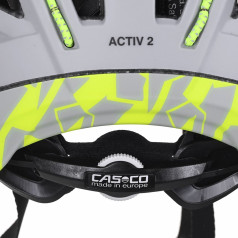 Casco activ2 sudraba-neona ķivere l 58-62