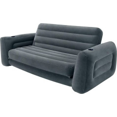 Intex Schlafcouch 66552, Hellgrau, Größe 203 x 231 x 66 cm